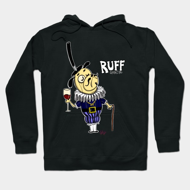 Ruff Neck Hoodie by tighttee